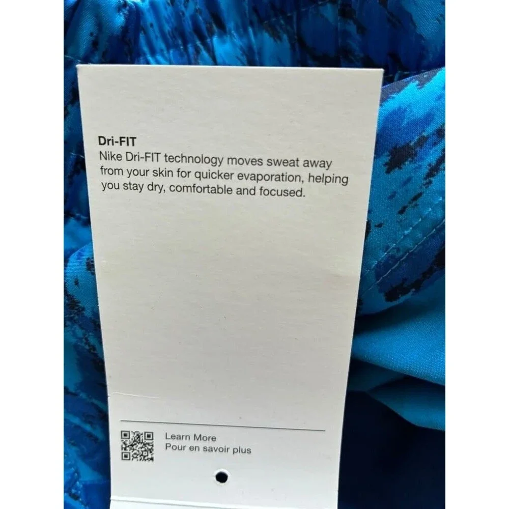 Nike Girls Size XL - One Woven High Rise Printed Shorts With Liner New With Tags